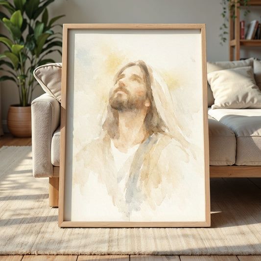Minimalist Jesus Art