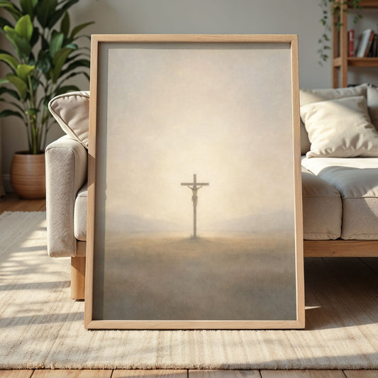 Jesus on the Cross Painting